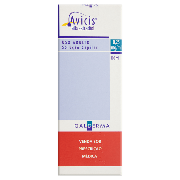 Avicis 0,025mg/ml Galderma Solução Capilar 100ml AVICIS SOL CAP 0,025% 100ML $ %