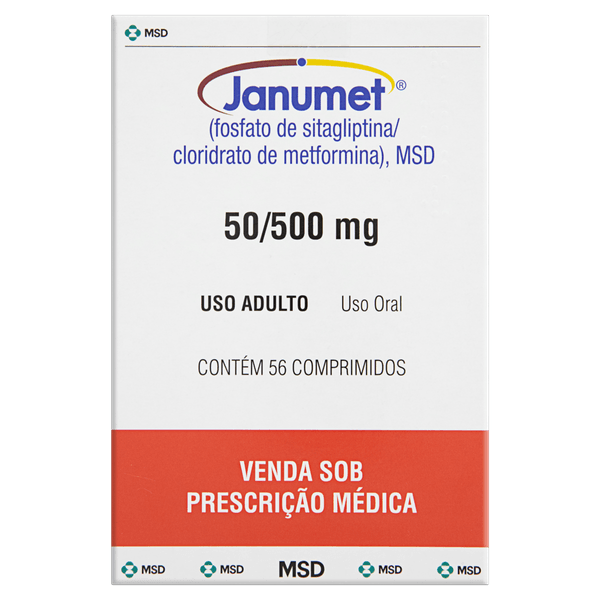 Janumet 50/500Mg 56 Cprs - Pbm
