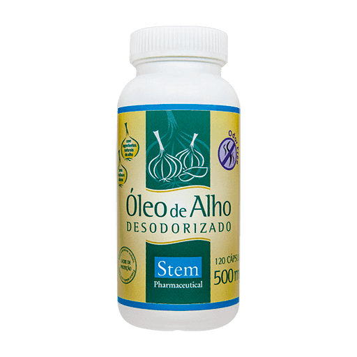 OLEO DE ALHO DESODORIZADO 500MG 120 CAPS
