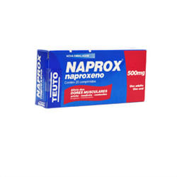 NAPROX 500MG 20 CPRS