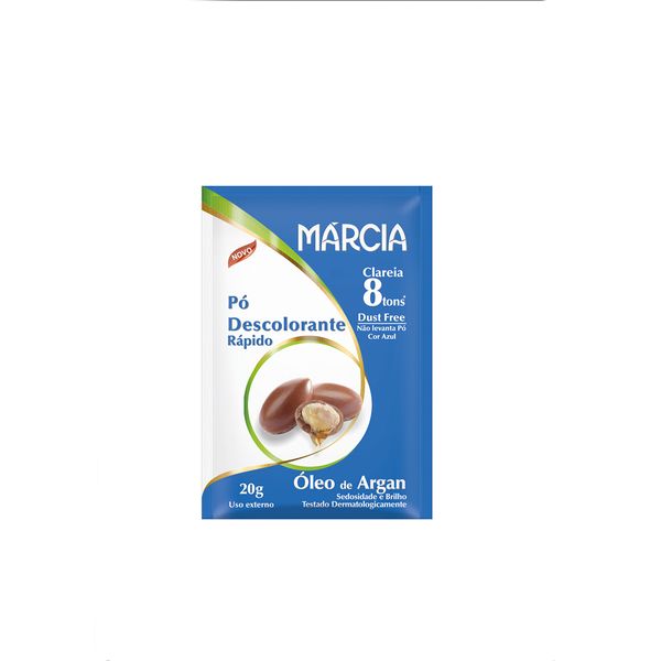 DESCOLORANTE MARCIA OLEO DE ARGAN PO 20G
