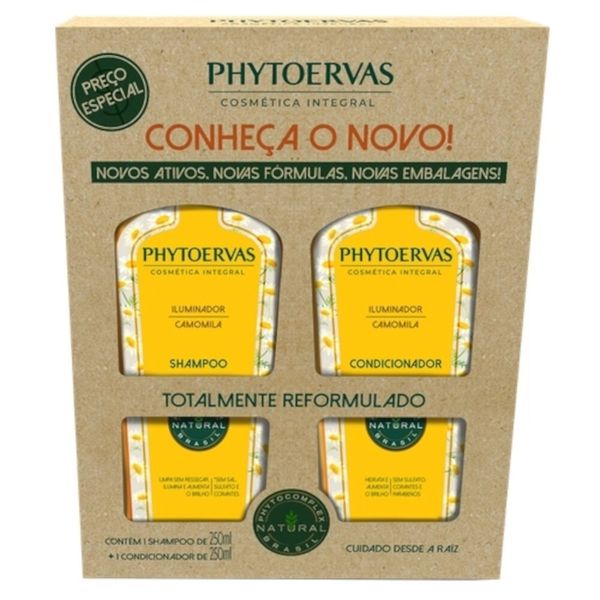 Phytoervas Iluminador Kit Sh+Condicionador 250Ml @