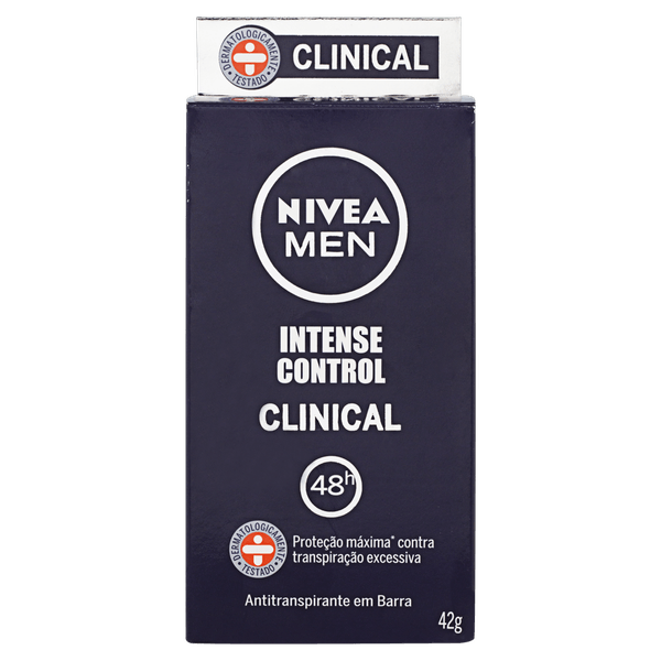 Nivea Desodorante Creme Masc Clinical Intense Control 42G @