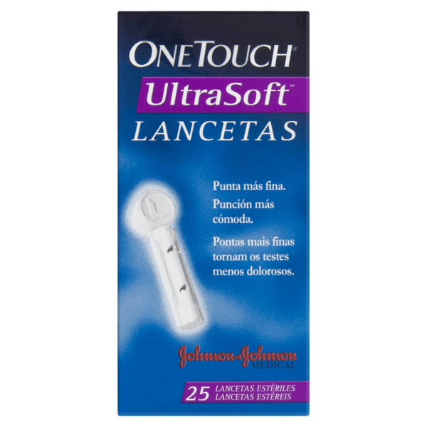 ONE TOUCH ULTRA SOFT 25 LANCETAS