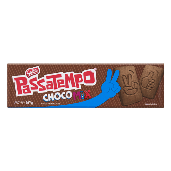Biscoito Passatempo Chocomix 150G