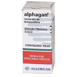 Alphagan Solução Oftalmológica Stéril 0,2% Allergan 10ml ALPHAGAN COLIRIO 2% 10ML $