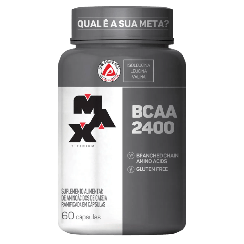 Bcaa 2400 Max Titanium 60 Caps
