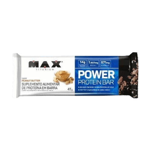 Barra Prot Max Titanium Power Peanut Butter 41G