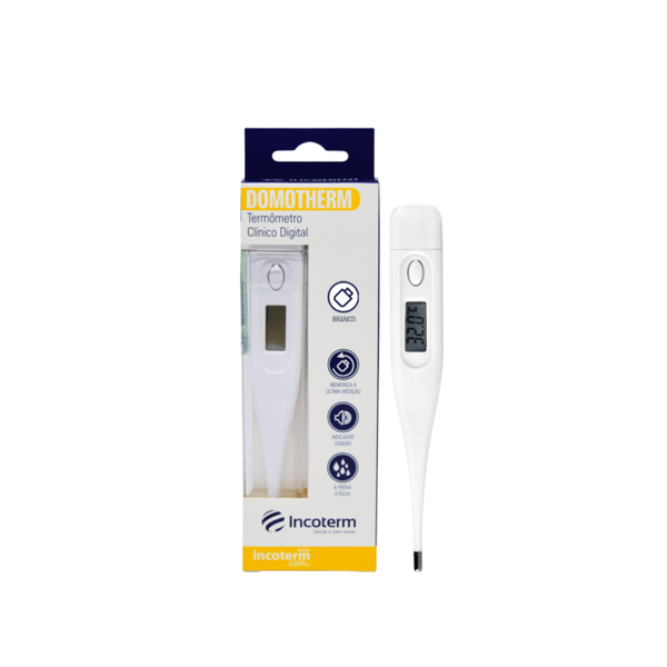 TERMOMETRO DIGITAL DOMOTHERM BRANCO