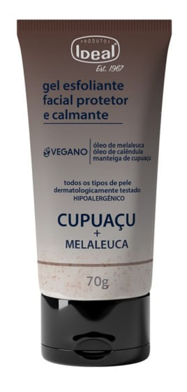 Gel Facial Ideal Esfoliante Cupuacu+Melaleuca 70G