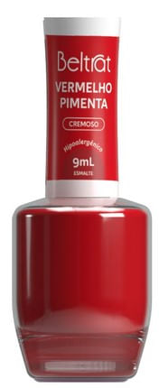 Esm Beltrat Vermelho Pimenta Cremoso