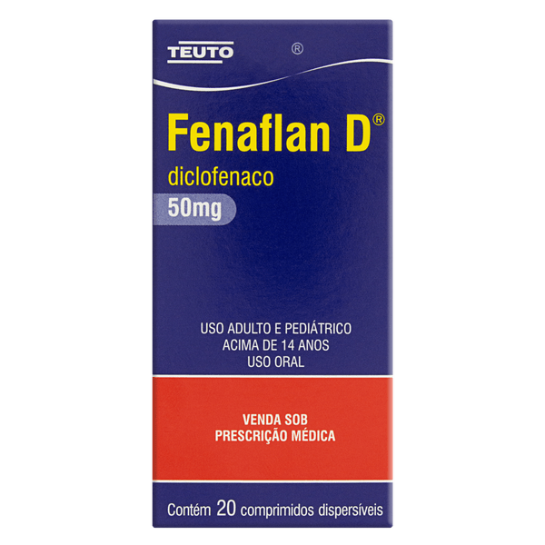 FENAFLAN D 50MG 20 CPRS - TEU