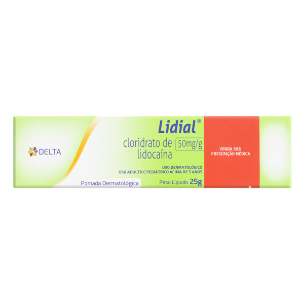 LIDIAL 50MG POM 25G