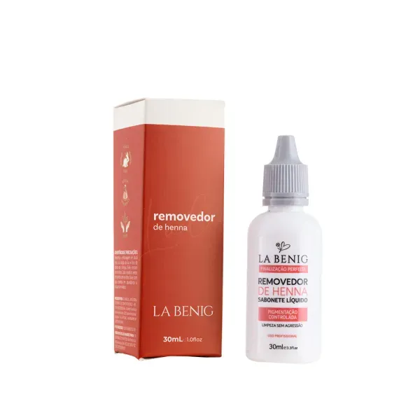 Removedor Henna La Benig Sobrancelhas 100Ml