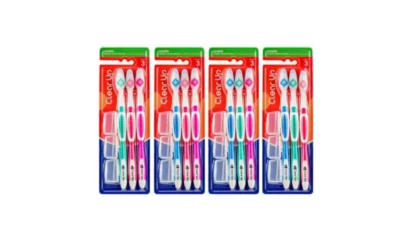 Esc Dental Clear Up Soft C/ Limp De Lingua Super Macia C/3