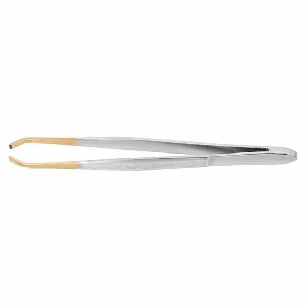 Pinça Inox Enox Ponta Diagonal com 1 Unidade