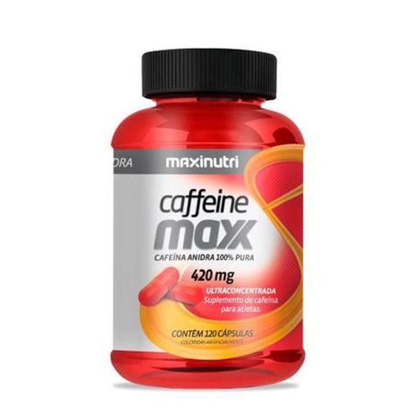 Caffeine Maxx 420mg Maxinutri 120 Cápsulas