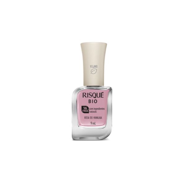 Esmalte Risqué Bio Rosa do Himalaia 9ml Esm Risque Bio Rosa Do Himalaia 9Ml