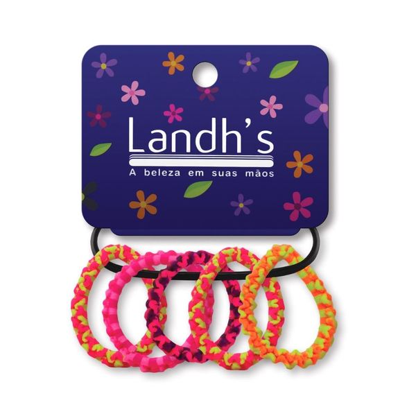 Elástico Landhs Kids Bicolor 6 unidades ELASTICO LANDHS KIDS BICOLOR C/6