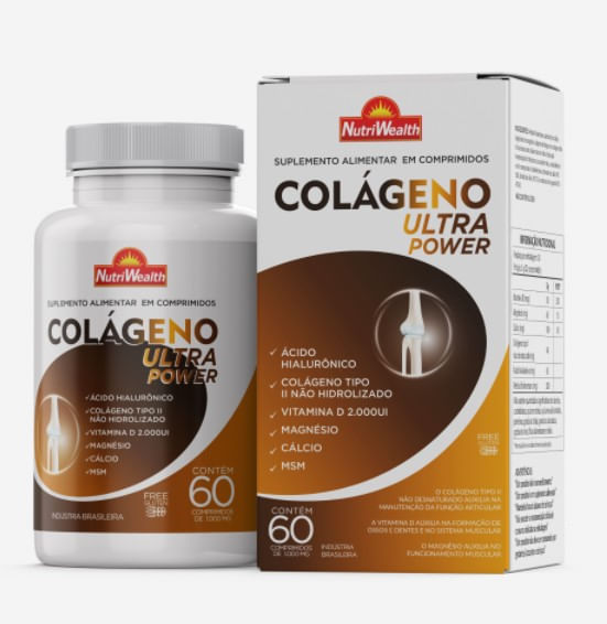 Colageno Tipo 2 60 Cprs - Nutri Wealth