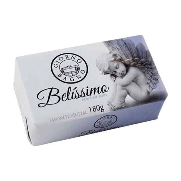 Sabonete em Barra Giorno Bagno Belíssimo 180g Giorno Belissimo Sabonete 180G