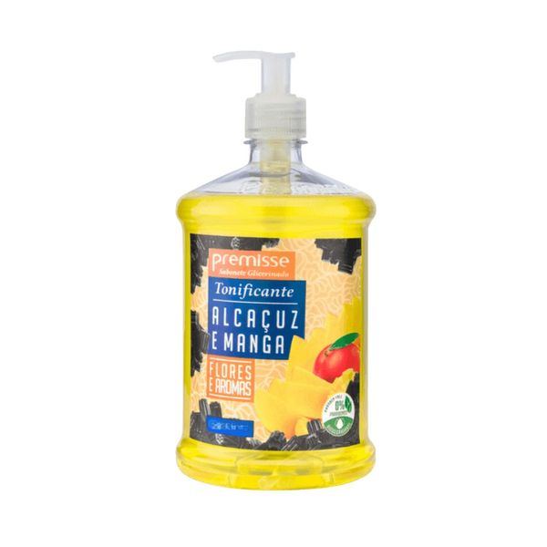 Sabonete Líquido Premisse Alcaçuz e Manga Pump 450ml Premisse Sab Liq Alcacuz E Manga Pump 450Ml