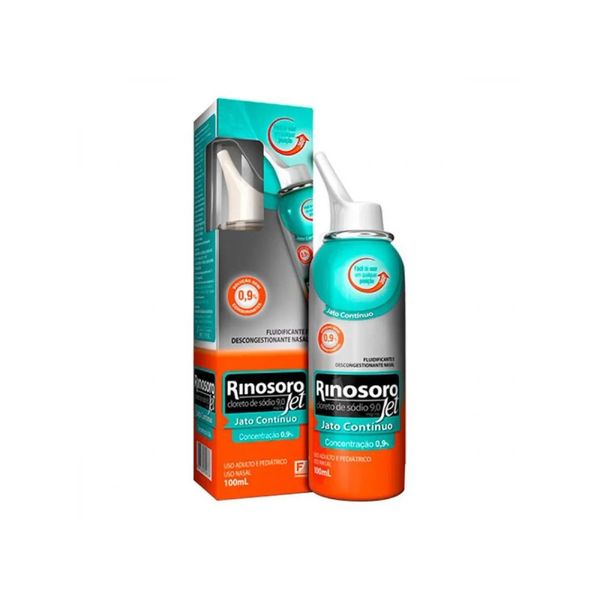 Rinosoro Jet 0,9% Spray Nasal 100ml RINOSORO JET 0,9% 100ML