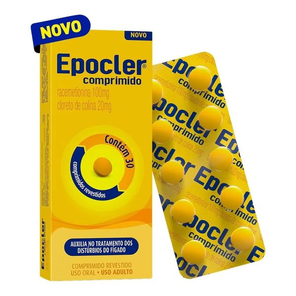 Epocler 100mg+20mg 30 Comprimidos EPOCLER 30 CPRS